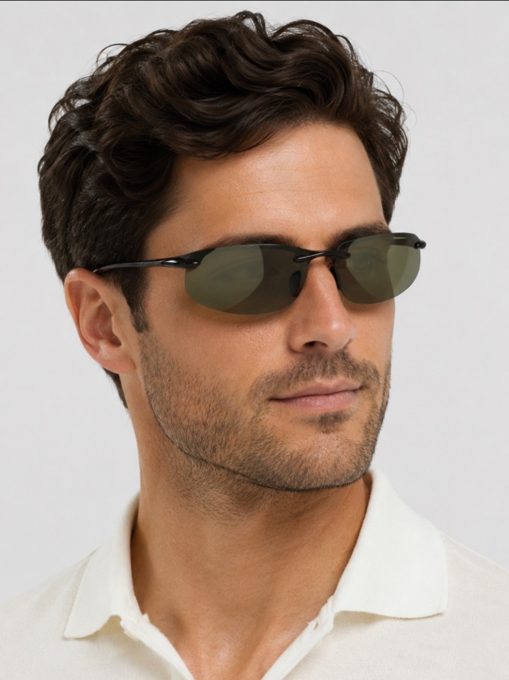 Maui Jim Banyans Rimless Sunglasses